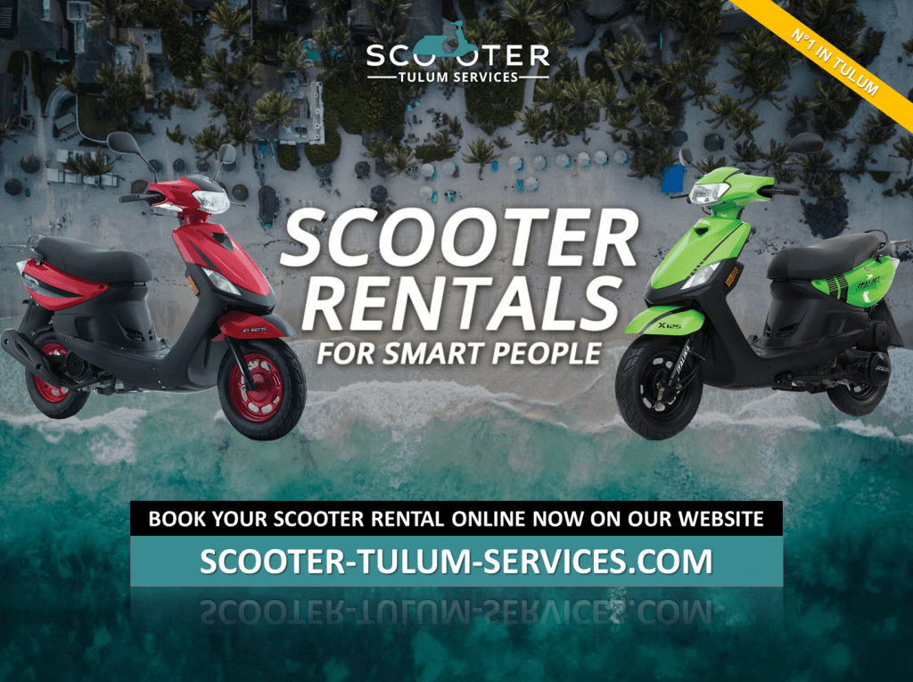 Services - Choose the 1st Scooter Tulum Agency !