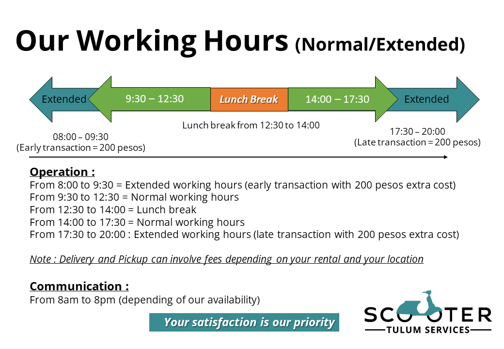 Our-Working-hours-Scooter-Tulum-Services
